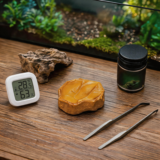Leopard Gecko Habitat Starter Kit — 5 Essentials, Curated