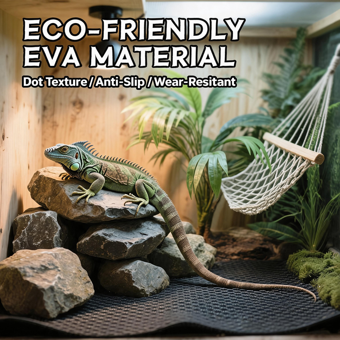 Eco-friendly EVA material reptile liner