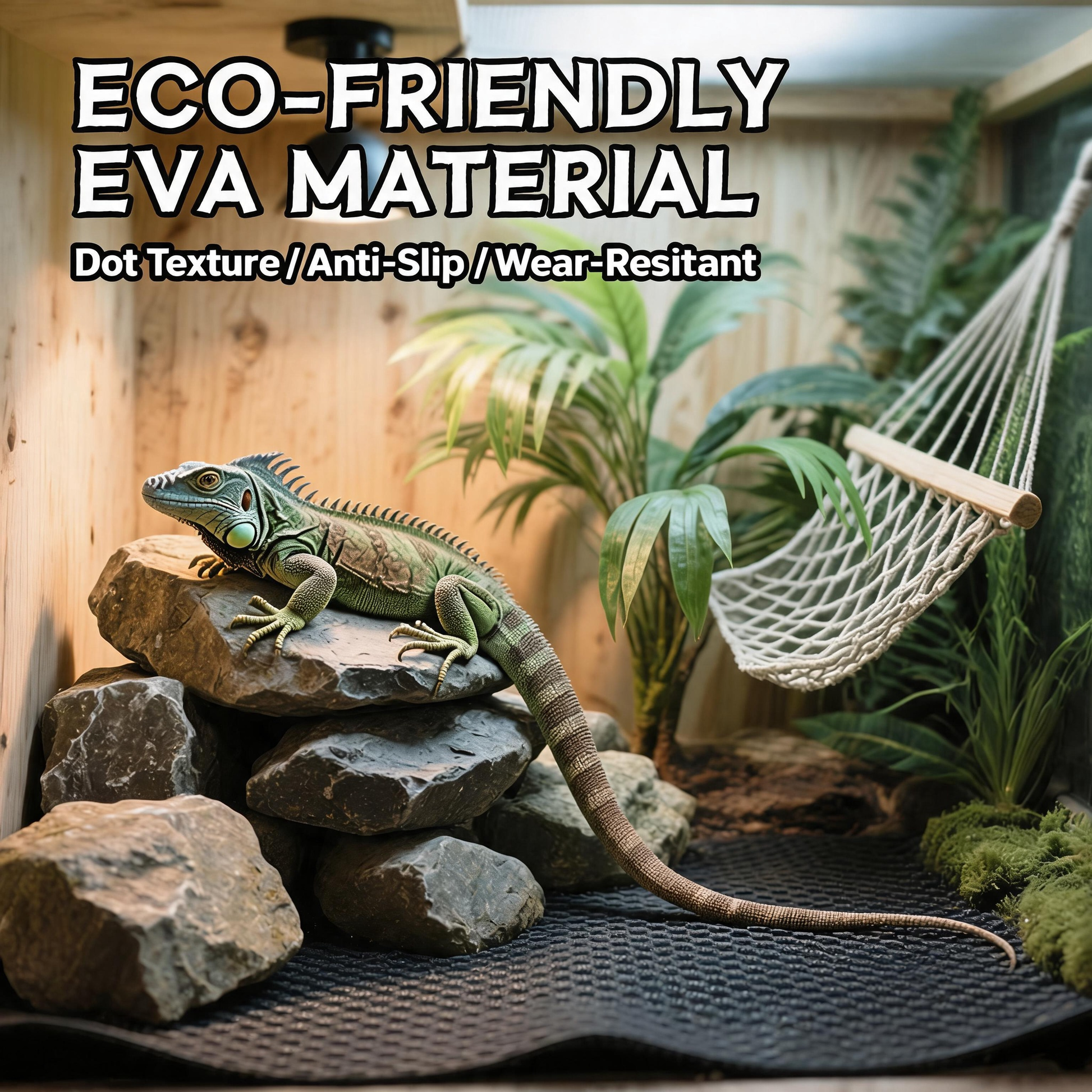 Eco-friendly EVA material reptile liner